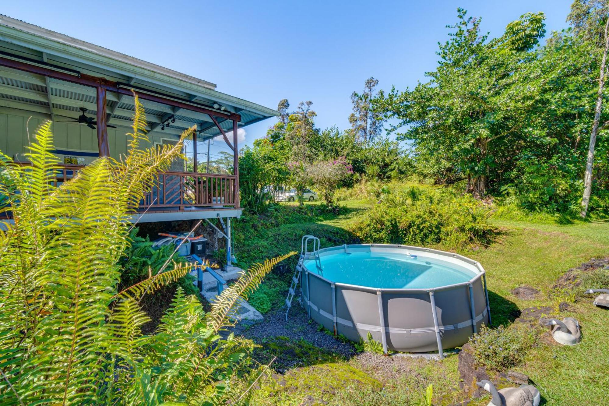 Keaau Apartment On Beautiful Acre With Pool And Deck! Exterior foto